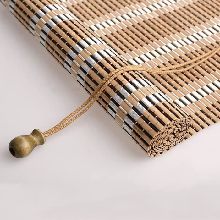 Store Enrouleur Bambou Naturel,Store Venitien en Bois,Store