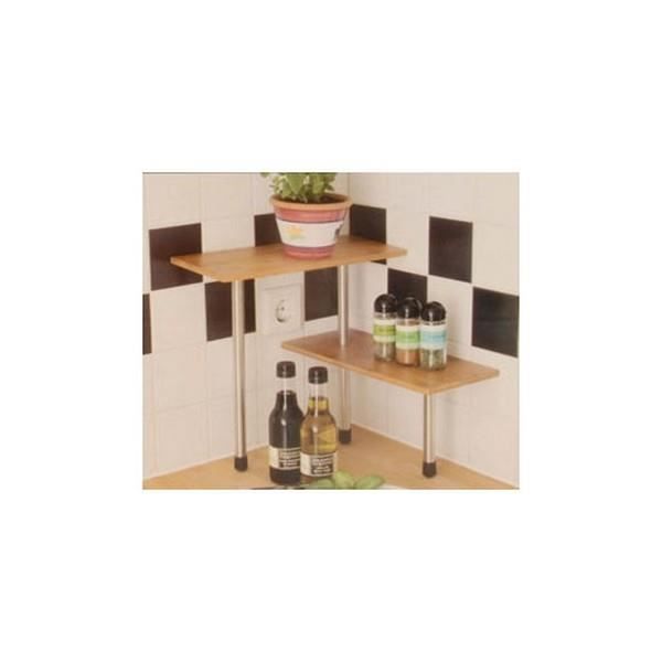 Etagere D Angle à Poser Sur Plan De Travail Mini Etagere D Angle En Bois De Bambou Pour Ust Achat Vente Meuble Etagere Mini Etagere D Angle En Boi Bois Bambou Cdiscount