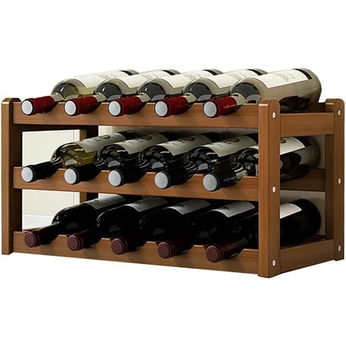 Etagère À Vin Horizontale Casier À Vin En Bois Casier À Vin Casier À ...