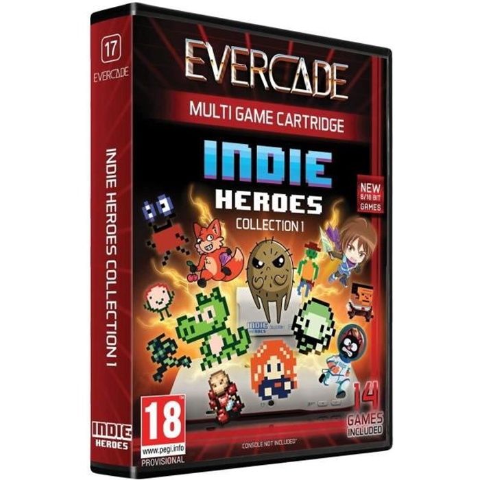 Evercade Indie Heroes Collection 1 - Cartouche Evercade N°17