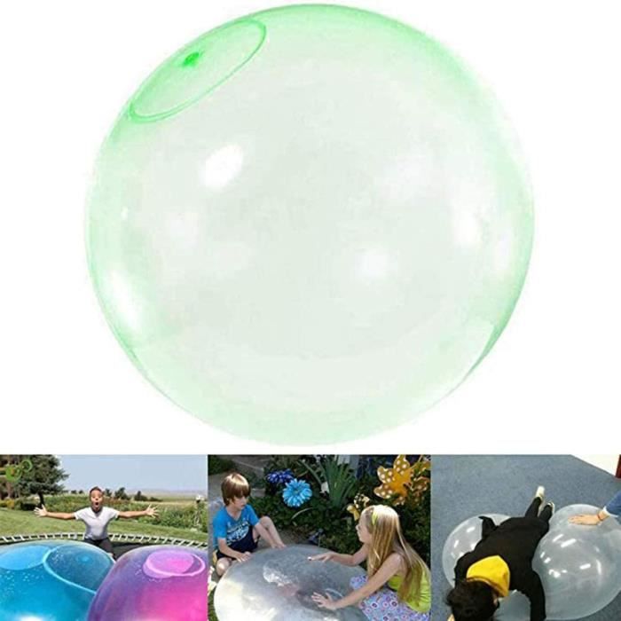 Boule d'Eau Bulle Wubble - Jouet gonflable à bulle - Vert - Pour Enfant -  Caoutchouc souple TPR - Cdiscount Jeux - Jouets