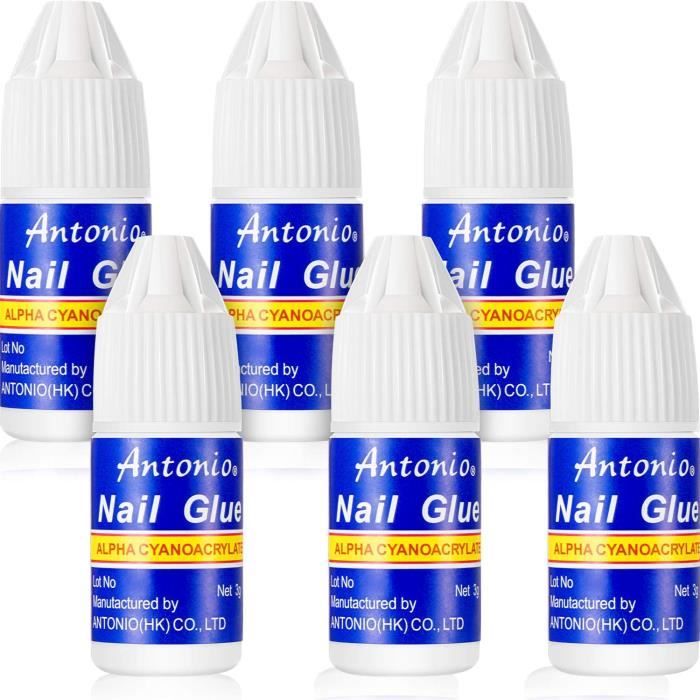 Colle Acrylique à Séchage Rapide Pour Faux Ongles - Avec Pinceau, Neuf, Marque Générique