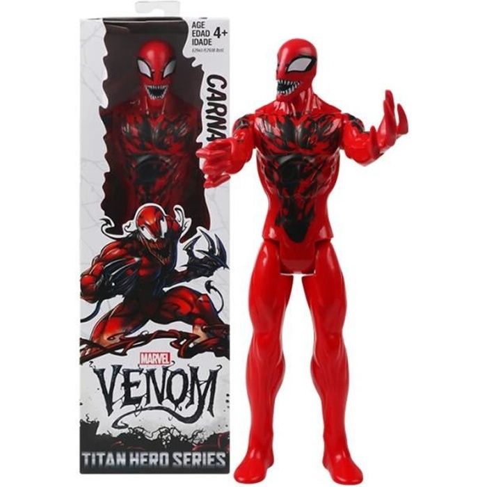 Figurine VENOM CARNAGE Avengers Titan Heroes Series jouet Articulé enfant  30 CM - Cdiscount Jeux - Jouets