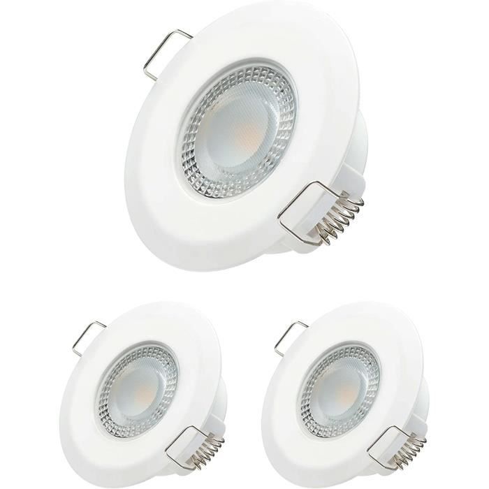 Bk Licht Lot De 12 Spots Led Encastrables Ultra-plats, Orientables