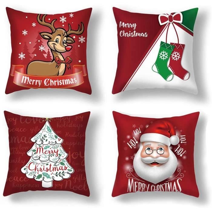 coussin de noël