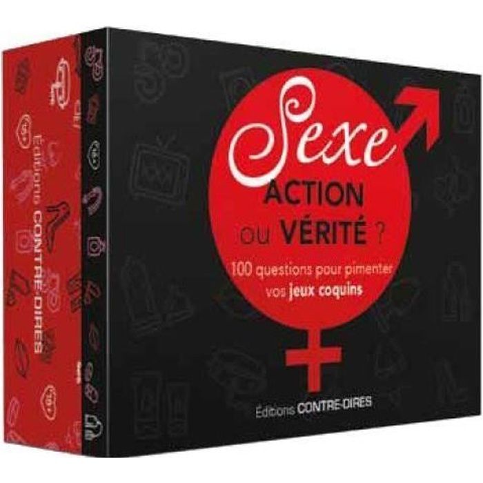 Livre - sexe : action ou vérité   100