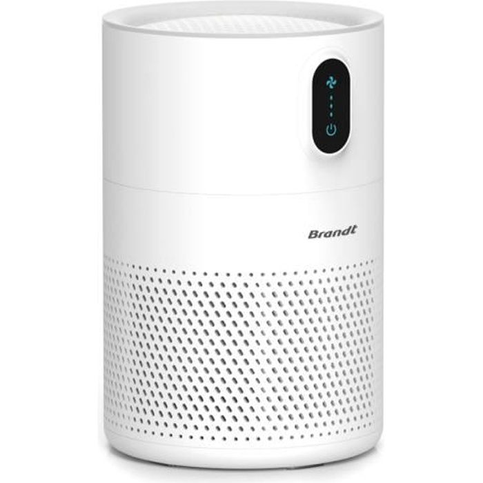 Purificateur D'Air BRANDT – Sur Pied, Filtre 3 Couches, 120 m³/h