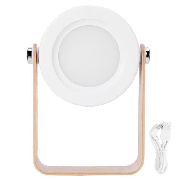 XHY Lampe Table Pliante, Veilleuse Chevet Rechargeable Usb