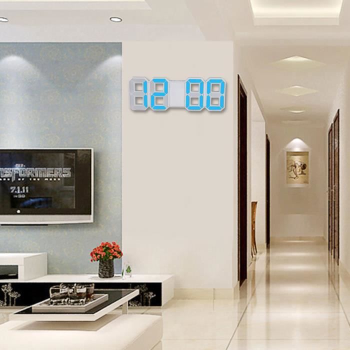 Drfeify Digital Clock, 3D Clock, for Home Bedroom Office Dormitories ...
