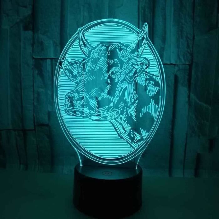 In His Name Veilleuse LED Dinosaure Pour Garçons Et Filles