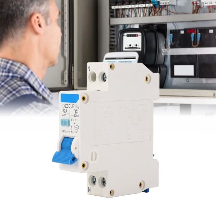 Disjoncteur Automatique 1P N 20A 4,5kA Courbe C