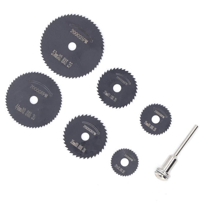 Kepptory Coupe-Disque Rond 5 Pièces Avec 5 Tailles De Poinçon Rond 1/2