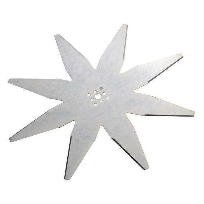 Lame 8 dents plate d'origine pour robot AMBROGIO / WIPER série L200 et L300 - Ø: ext: 290mm