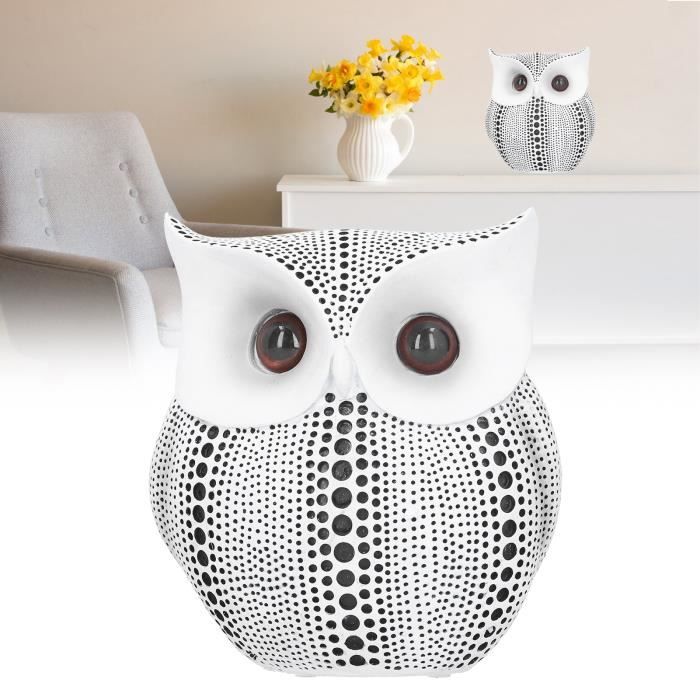 Statue De Cerf En Résine - Ornement De Bureau, 37cm, Couleur Gris