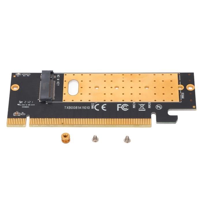 Adattatore SSD M.2 NVME a PCIe 4.0 3.0 Convertore Scheda madre PC PCIe x1 x4 x8 x16 Scheda di espansione per SSD 2230 2242 2260 2280 M2  7