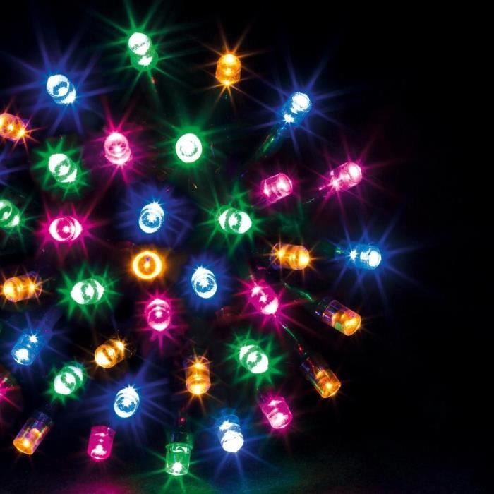 Guirlande lumineuse, 200 LED, changement de couleur, 20 m