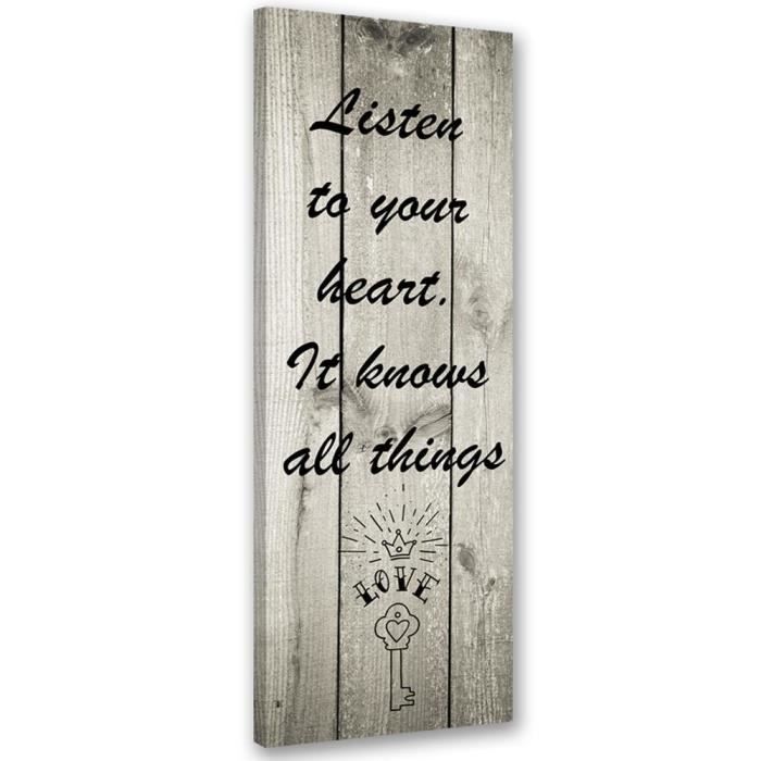 Image Imprimee Tableau Toile Cadre Canevas Amour Cle Citation 50x150 Cdiscount Maison Image Imprimee Tableau Toile Cadre Canevas Amour Cle Citation 50x150 Cdiscount Maison