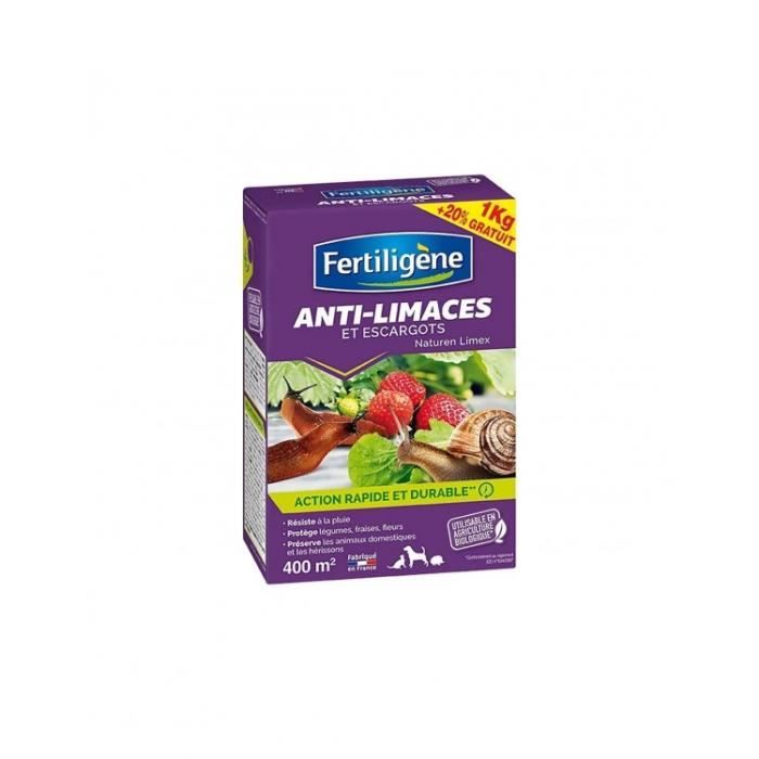 Fertiligène - anti-limace 1KG + 20% gratuit