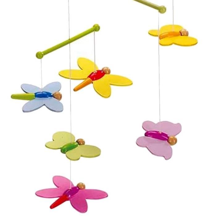 Goki Mobile Papillons en Bois