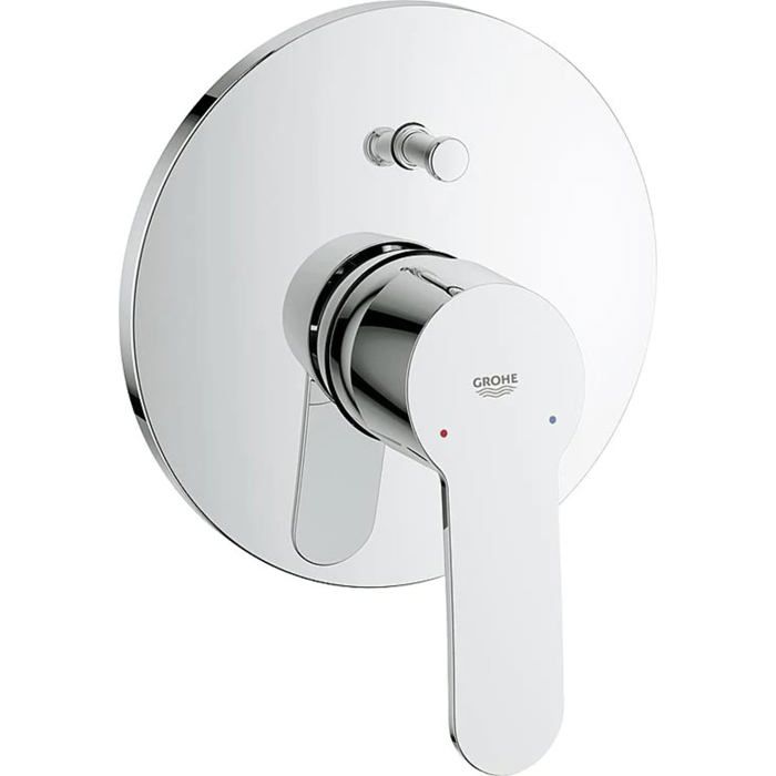 Mitigeur bain douche encastré - GROHE - 24052002 - Chrome - Métal ...