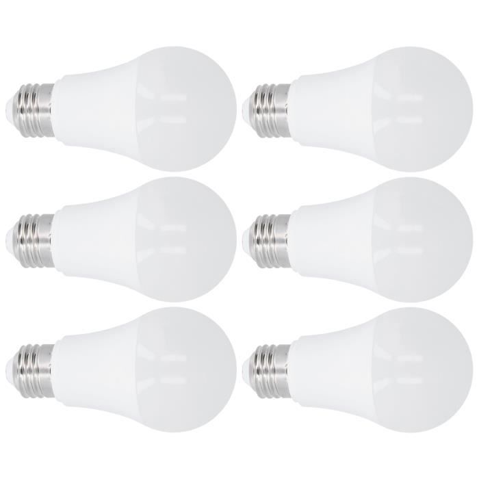 Ampoule LED E27 Blanc Chaud 3000K, 9W équivalent Ampoule Halogène 60W 800LM