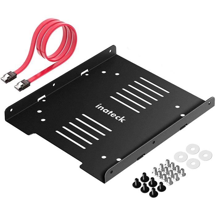 Inateck Support de Montage Disque Dur Adaptateur 2,5 à 3,5 avec Câble