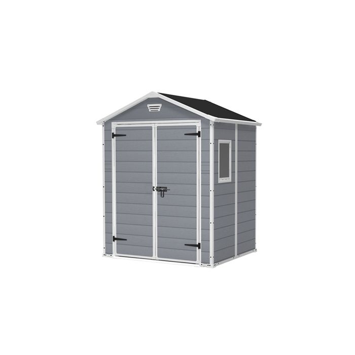 Keter Abri de stockage de jardin Manor 6x5 DD Gris 204496