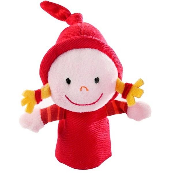 marionnette à doigts le petit chaperon rouge lilliputiens - jouet pour enfant de 12 mois et plus