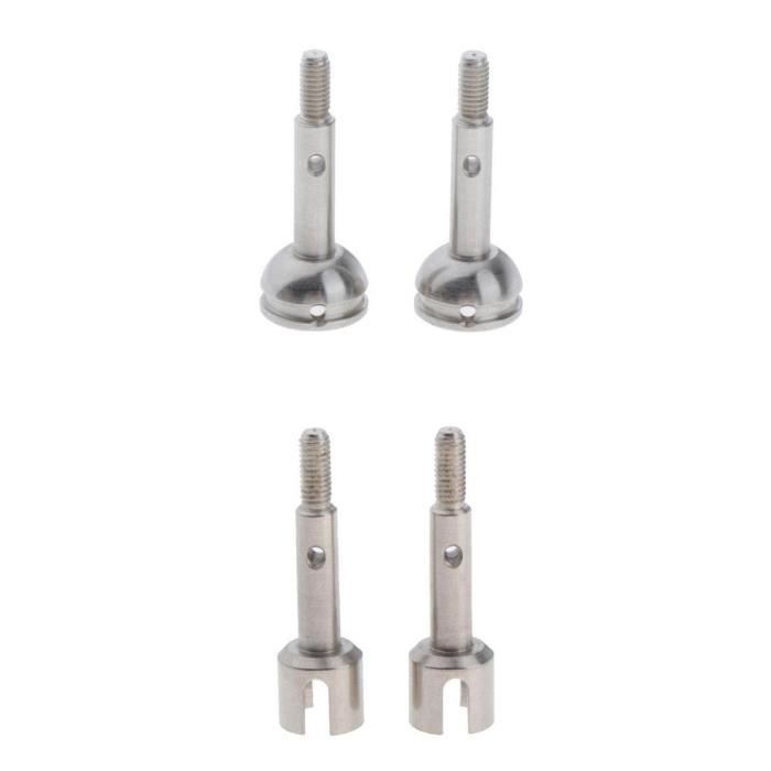 4 Pièces Bras De Suspension RC Avant Arrière Noir Plastique Pour WLtoys 144001 - Neuf