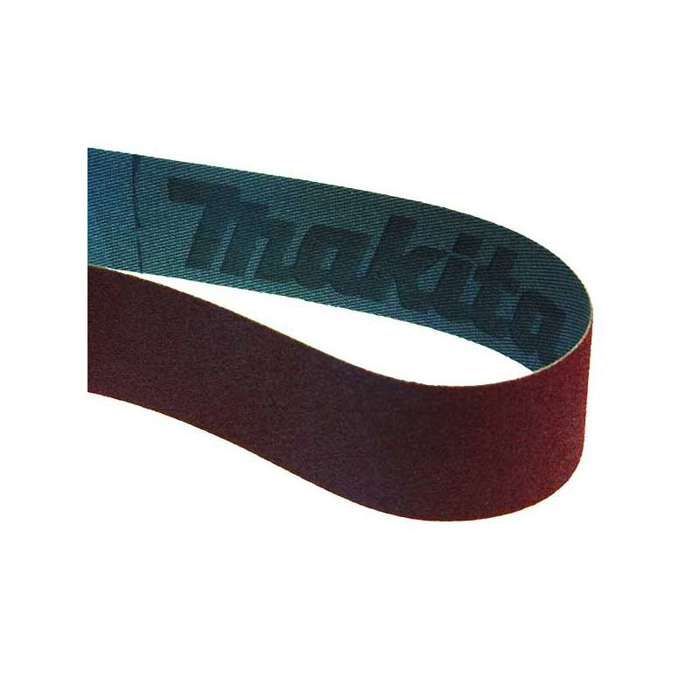 Lot de 5 Bandes abrasives MAKITA 30x533 mm pour bois métal pour Ponceuse à bande MAKITA 9031