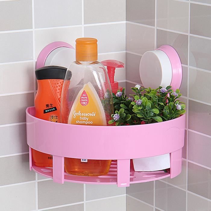 Mcsays Etagere De Rangement Ventouse Mural Adhesif Triangle