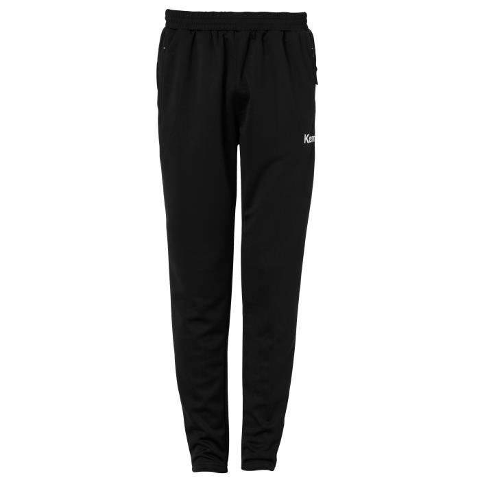 Pantalon Kempa Performance - Handball - Homme - Noir - Coupe slim - Broderie Kempa - Poches zipées Pantalon Kempa Performance - Handball - Homme - Noir - Coupe slim - Broderie Kempa - Poches zipées