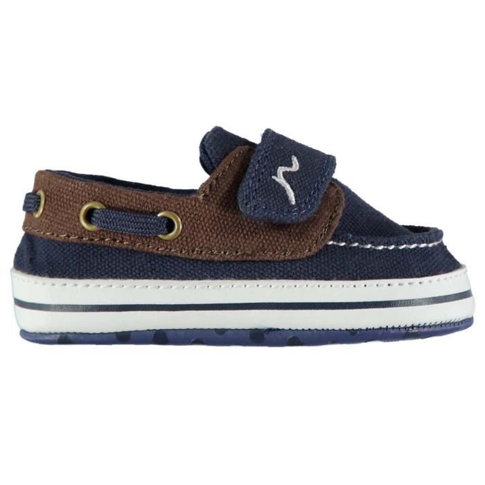 Kangol Chaussures Bateau Bebe Enfant Bleu Marron Cdiscount Pret A Porter