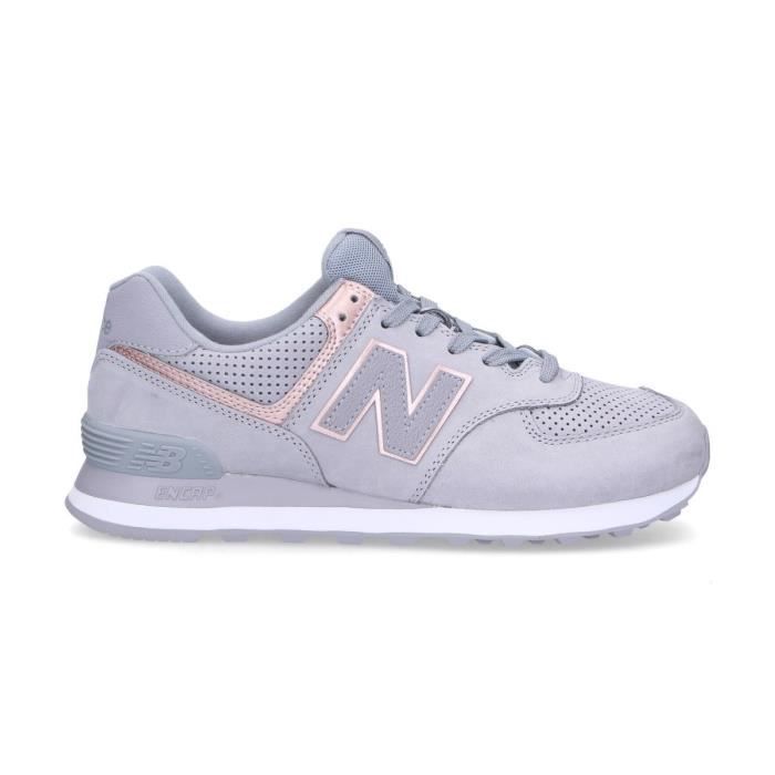 new balance wl574nbn grise et or femme new balance wl574nbn grise et or femme