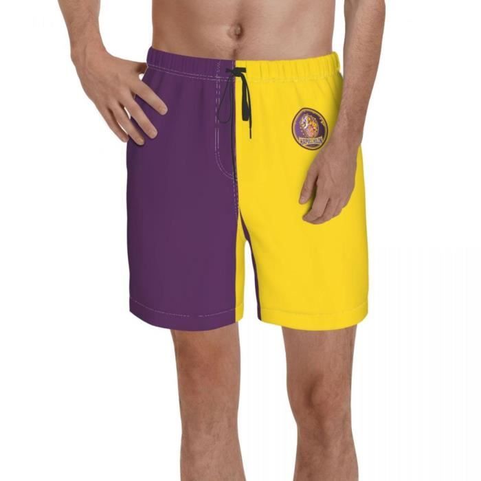 Short De Plage Homme Drapeau Jamaïque AOOEDM - Maillot De Bain Élastique Avec Poches - Parfait Pour L'Été