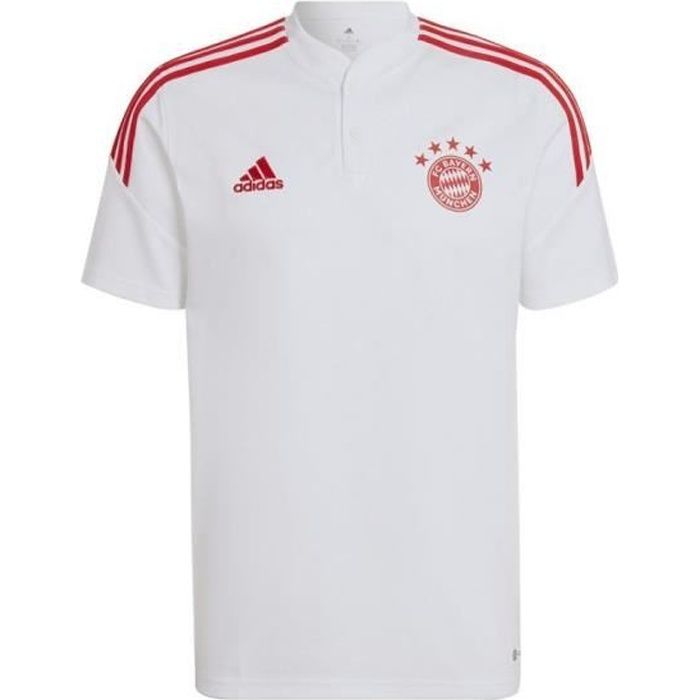 T-shirt ADIDAS Bayern Monachium Blanc - Homme/Adulte