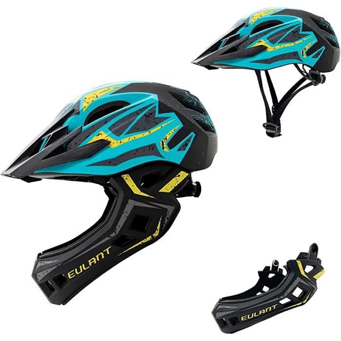 Casque integral vtt online mentonnière amovible