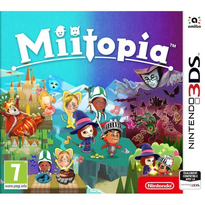 Jeu De Rôle - Nintendo - Miitopia - Octobre 2016 - 3DS - Cartouche