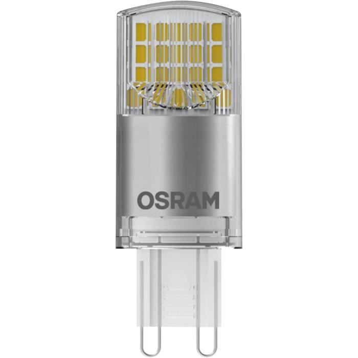 OSRAM Ampoule capsule LED G9 dépolie 3,8 W équivalent à 40 W blanc