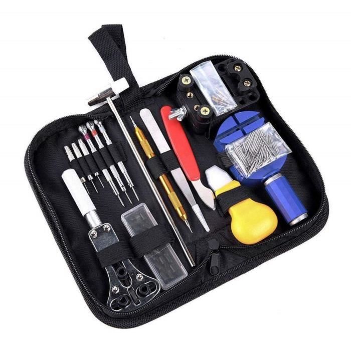 13 Pièces de Réparation de Montre Outil Set Kit Goupille Bracelet Remover remplacement Opener