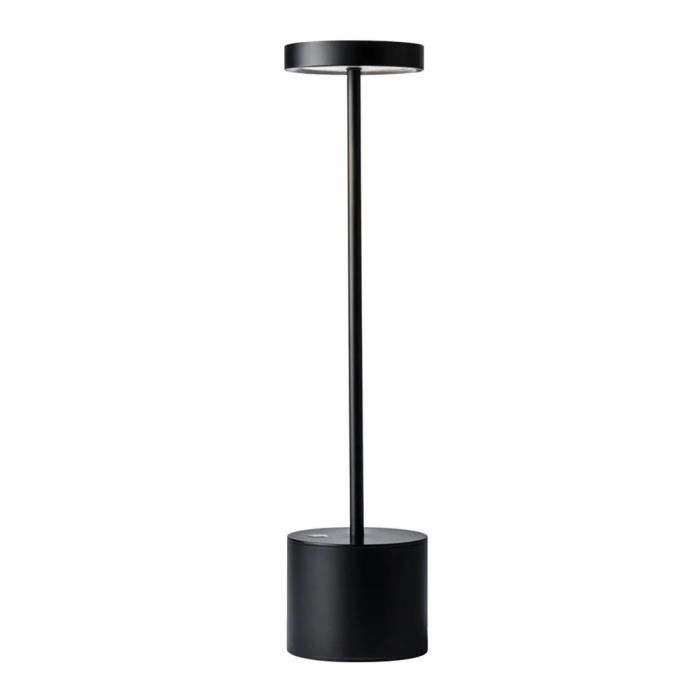 Lampe de Table sans fil LED métal USB Rechargeable 6000mAh 2