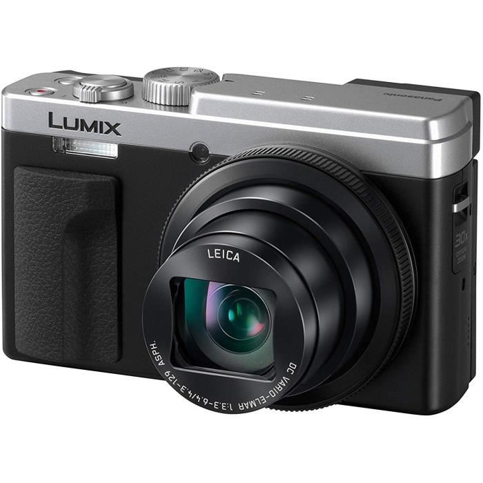 Appareil photo numérique compact PANASONIC Lumix TZ96 Argent 4K Video