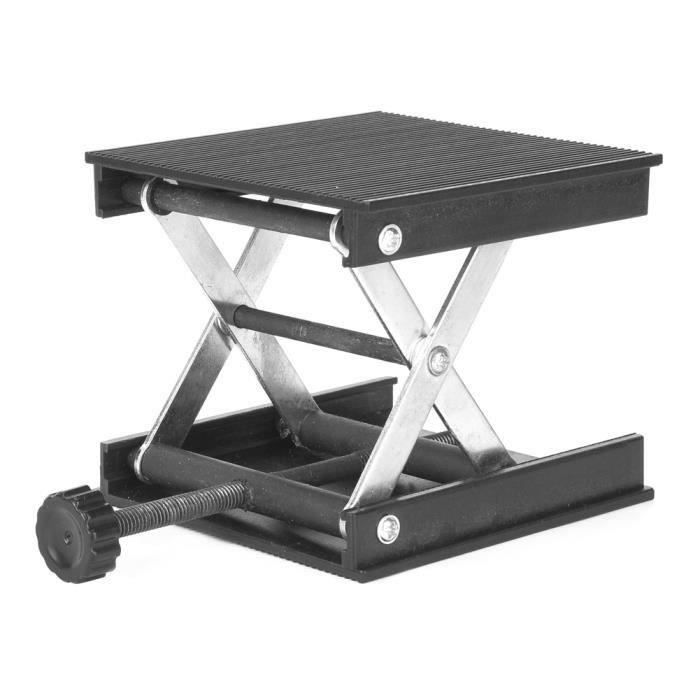 Table élévatrice Labo En Alliage Alu - Rotation 360° - Réglage Précis Pour Expériences Scientifiques Et Bricolage