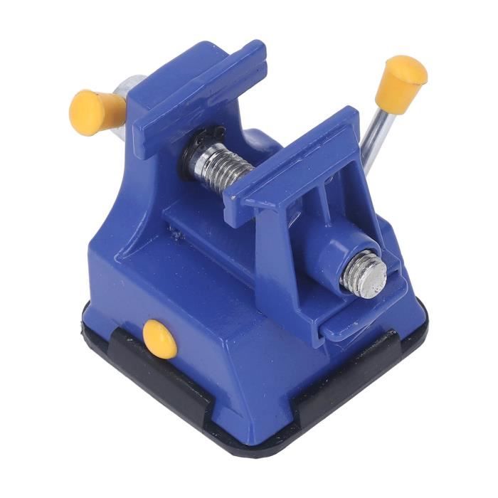 Établi de rabotage portable avec étau - Mini établi - 47 x 28 x 7 cm