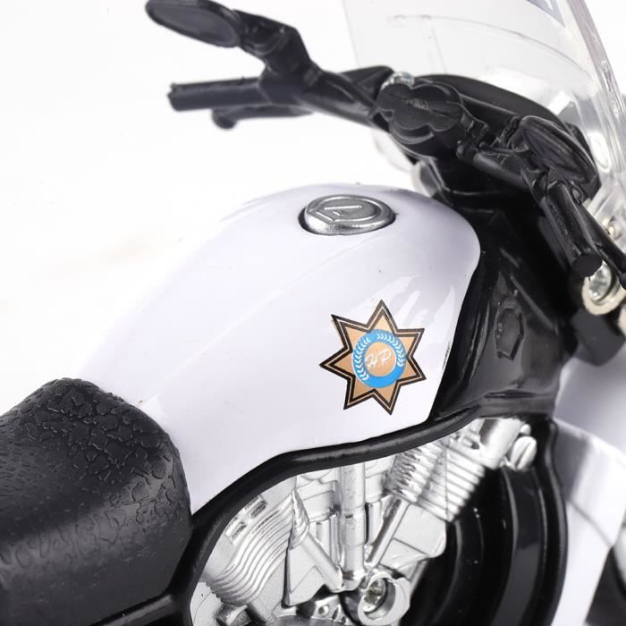 MOTO EN TOLE motard de police à friction EUR 35,00 - FR