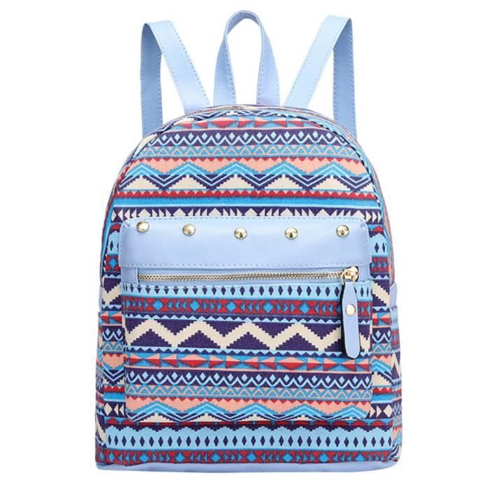 Pahajim Mignon Sac /à Dos Scolaire Fille Mill/ésime Toile Sac /à Dos Sac /à Main Portefeuille Sac de Messager Sac 3 Pi/èces Set