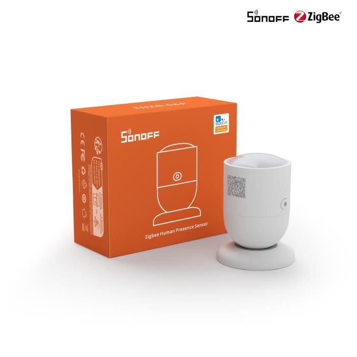 SONOFF SNZB-06P Zigbee capteur de présence humaine 5.8GHz Radar à micro-ondes compatible Alexa, Google Home, Smartthings