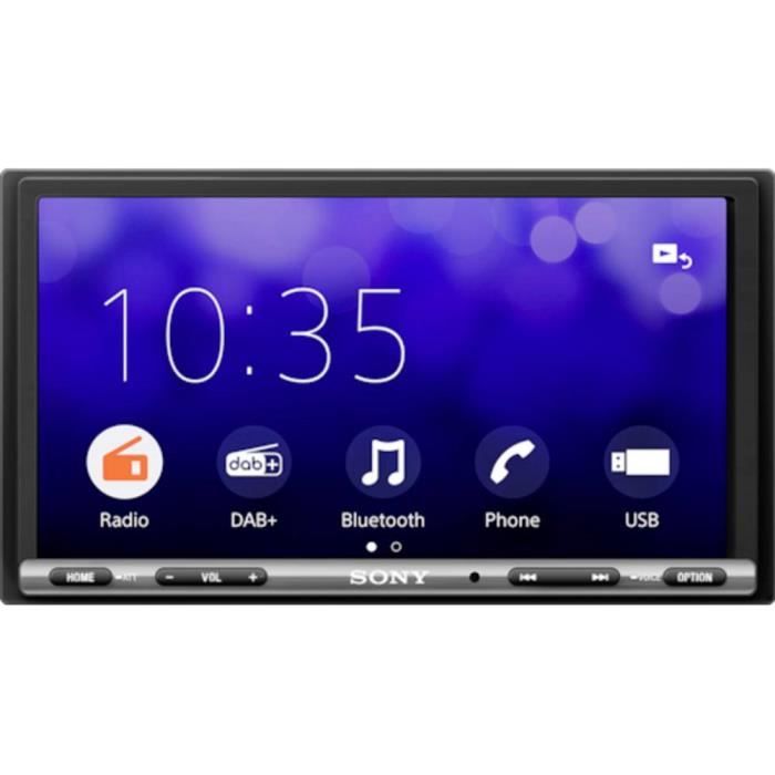 Sony XAV-AX3250 Ampli-tuner multimédia tuner DAB+, Android Auto™, Apple CarPlay, kit mains libres bluetooth