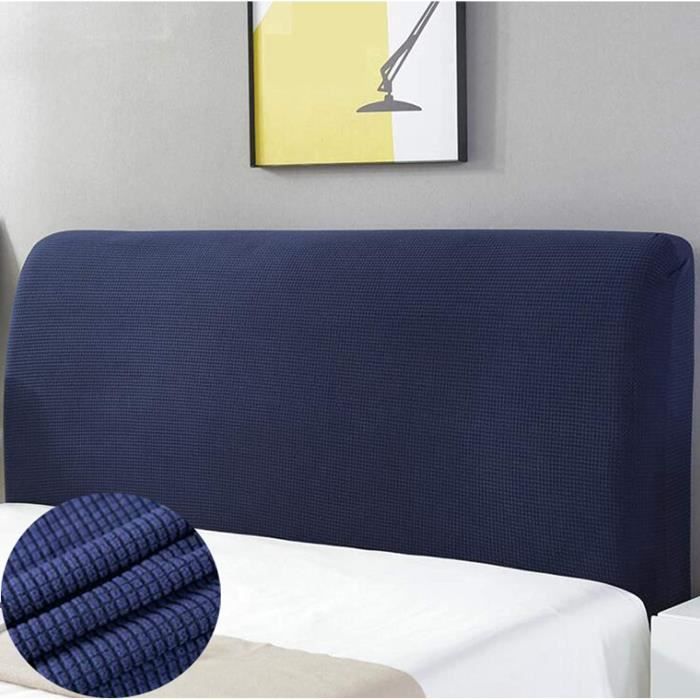 Housse pour tête de lit extensible décorative texture hibiscus Housse pour tête de lit extensible décorative texture hibiscus