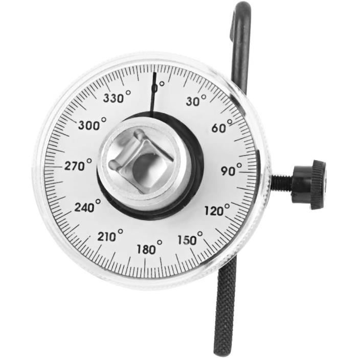 Jauge D'Angle De Couple 1/2 Réglable 360° - Adaptateur Précis Pour Clé Dynamométrique En
